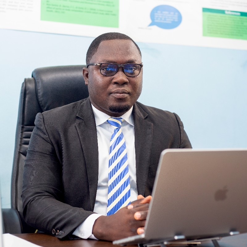 Dr. Hubert Amu of the School of Public Health of the University of Health and Allied Sciences in Ghana. [Joseph Opoku Gakpo]