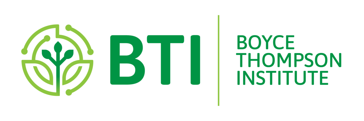 Boyce Thompson Institute logo with initials "BTI"